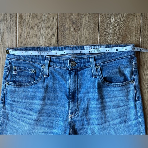 AG Jeans Isabelle High Rise Straight Crop In 20 Year Duplicity size 29R - Picture 6 of 11